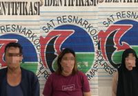 Dua Terduga Pelaku Pengedar Narkoba Disergap Depan Alfamart Teluk Dalam