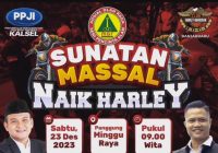 Sunatan Massal Gratis Digelar HDCI di Minggu Raya Banjarbaru