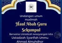 Undangan Haul Abah Guru Sekumpul ke-19 Khusus Muslimah