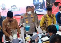 Kapolda Kalsel : Pemusnahan 26 Kilogram Sabu Masih Terkait Jaringan Fredy Pratama