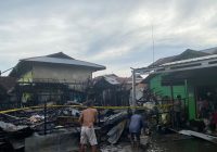 Rumah Kosong Hangus di Cempaka Putih Banjarmasin