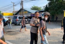 Kapolresta Banjarmasin Berikan Santunan untuk Korban Laka Lantas di Gambut