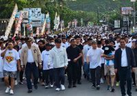 Pengumuman Nomor Undian Pemenang Doorprize Umrah Jalan Sehat Batfest 2023