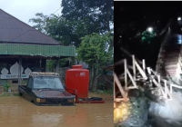 Awal Tahun Barabai Disergap Banjir, Debit Sungai Hantakan Naik