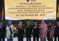 Kukuhkan Kepala Pewakilan BPKP Kalsel, Ini Harapan Gubernur H Sahbirin Noor