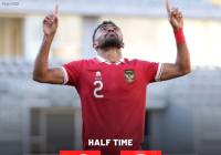 Babak I, Timnas Indonesia Tertinggal 1-2 dari Libya