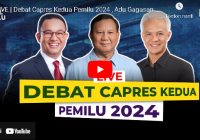 LINK LIVE Debat Capres Malam Ini Pukul 19.00 WIB, Angkat Tema Hankam dan Geopolitik