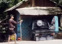 Diduga Kambuh, ODGJ Bawa Sajam Bikin Resah Warga Laburan Tabalong