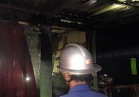 Fauziah Kaget Api Muncul di Teras Rumahnya di Bincau Muara