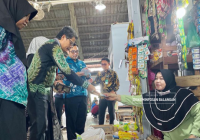 Diskominfosan Balangan Laksanakan 'Belanja Cil' di Pasar Modern Adaro