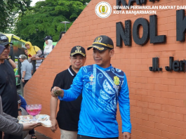 Wakil Ketua DPRD Kota Banjarmasin Tapung Tawar Kawasan Integrasi 0 Km
