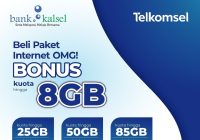 Bonus Kuota 8 GB di Aksel Bank Kalsel