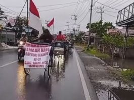 Pengayuh Becak dari Barabai Hingga Pejalan Kaki dari Kapuas Tiba di Sekumpul