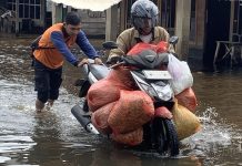 Banjir di 2 Desa Kabupaten Banjar Alami Penurunan