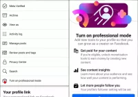 Cara Aktifkan Mode FB Pro untuk Dapat Uang di Facebook