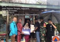 Angin Puting Beliung Rusak Rumah Warga di Guntung Paikat Banjarbaru