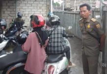 5 Orang Bukan Suami Istri Digiring Sat Pol PP dari Penginapan di Banjarbaru