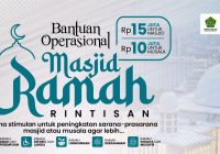 Kemenag Beri Bantuan Mesjid Rp 15 Juta Musala Rp 10 Juta, Cek Cara Pengajuan
