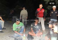 Sekelompok Remaja Kepergok Minum Alkohol Oplosan di RTH Banjarbaru