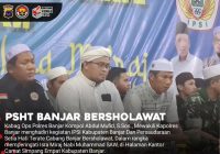 Kabag Ops Polres Banjar Hadiri Peringatan Isra Mi'raj di Simpang Empat