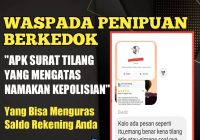 Waspada Modus Penipuan Surat Tilang via Whatsapp Kembali Marak