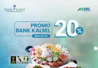 Gunakan ATM Bank Kalsel, Nikmati Diskon Hingga 20% di X.O Cuisine Duta Mall