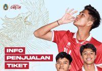 Tiket Timnas Indonesia U-20 vs Thailand Laga Persahabatan Resmi Dibuka