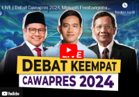 LIVE STREAMING Debat Cawapres Malam Ini, Saksikan di Sini!