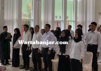Panwascam Lantik 151 Pengawas TPS Pemilu 2024 Se-Kecamatan Lianganggang