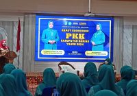 Rakor Awal 2024, Ketua TP PKK Banjar Tegaskan Lagi Komitmen Wujudkan Masyarakat Maju Mandiri dan Agamis (MANIS)