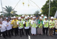 Dikerjakan Dinas PUPR Kalsel, Jembatan H Sahbirin Noor Hubungkan Batola-Banjar Resmi Dibuka