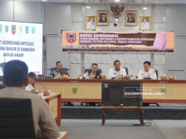 Siaga Tanggulangi Bencana, BPBD Balangan Gelar Rakor Se-Banua Anam