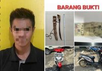 Ancam Pemuda Pulang Pengajian Gunakan Parang, Pria Dahai Diamankan Polres Tabalong
