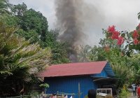 Rumah Norhidayah di Rantau Kaminting HST Ludes Jadi Arang