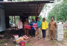Pemkab Tanah Bumbu Sudah Beri Bantuan Kepada Korban Puting Beliung di Desa Marga Mulya