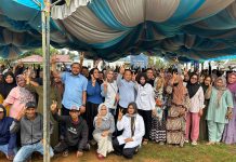 Semangat Joget Gemoy, Bersama H Sudian Noor dan Warga Teriakan Yelyel Prabowo-Gibran Menang