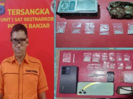 Edarkan Sabu, Pedagang Diamankan di Sungai Sipai