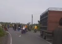Pria Tergeletak di Ruas Jalan Bypass