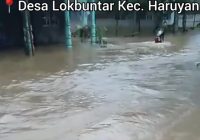 Beberapa Wilayah Kabupaten HST Dilanda Banjir