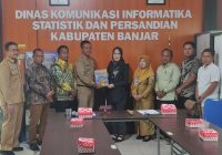 DKISP Banjar Terima Kunjungan Komisi III DPRD HSS