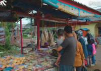 Pedagang Ikan Asin di Batakan Baru Kebanjiran Pembeli