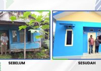 UPZ Bank Kalsel Bedah Rumah Rahmat di Belitung Darat