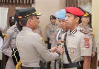 Sertijab Kapolsek Karang Intan dan Kasatres Narkoba Polres Banjar