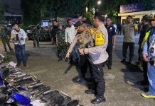Jelang Pemilu, Hasil Patroli Besar Sita 143 Knalpot