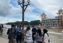 BREAKING NEWS: Seorang Pria Diduga Tenggelam di Sungai Martapura Dekat Siring Masjid Raya Sabilal Muhtadin