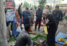 Sidak Pedagang Ikan Kembali Digelar Personel Gabungan di Kabupaten Banjar