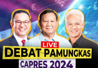 Link Live Streaming Debat Capres Malam ini