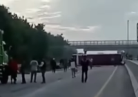 Bus Rombongan Satgas Partai Hanura Terguling di Tol, Ada Korban Meninggal