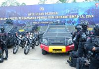 Brimob Kerahkan Lebih Dua Puluh Ribuan Personel Amankan Pemilu 2024
