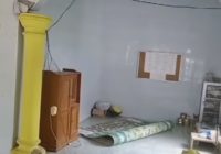 Langgar di Desa Batang Banyu Retak Akibat Gempa